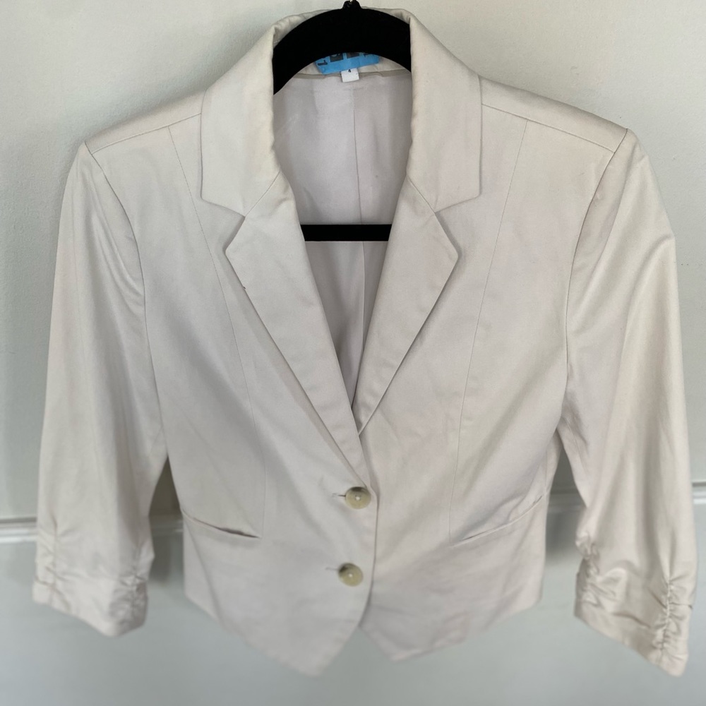 Express white blazer